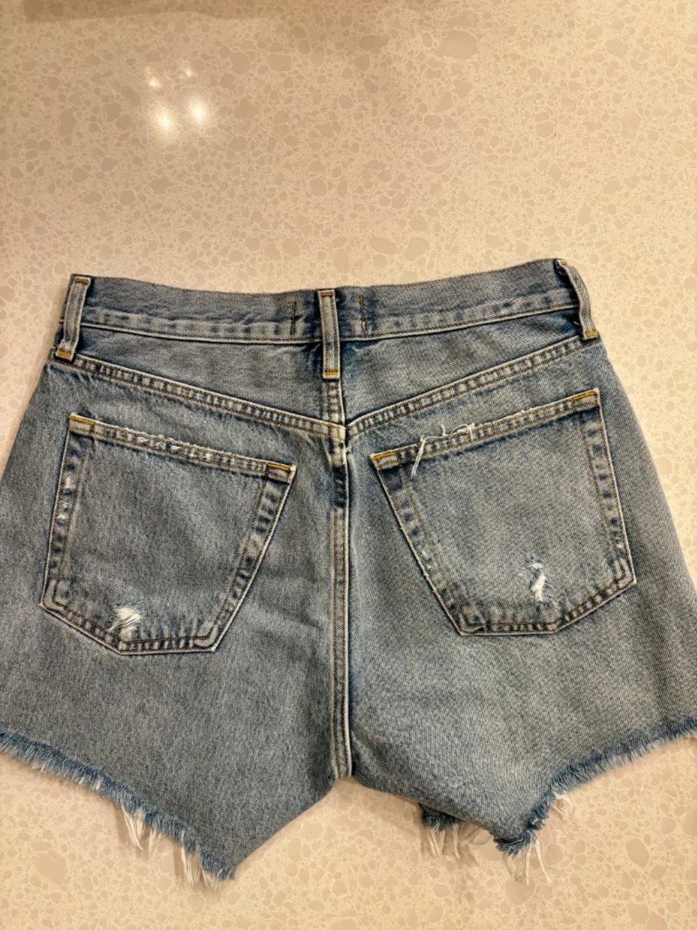Agolde Parker Long Shorts - Swapmeet